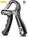 Histro Automatic Counting Hand Gripper Adjustable Resistance Automatic Counting Non-Slip Hand Grip Strength Trainer Fingers Wrist Forearm Exerciser Workout Gear Home Gym Exercise Equipment   Hand Gripper 5-60KG  Automatic  Non-Slip hand strengthen. 