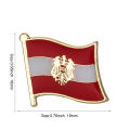 Flag Laple Pin Badge Brooch Albania Algeria Montenegro U.A.E. Oman Azerbaijan Ethiopia Ireland Estonia Andorra Austria Australia. 