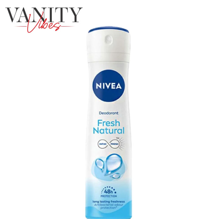 NIVEA%20Fresh%20Natural%20Infini%20Fresh%2048%20Hrs%20Protection%20Deodorant%20Spray%20150ml%20-%20Image%202