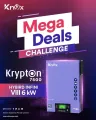 Knox Krypton 7500 Infini VIII 6KW 48V (PV Input 7500) Twin Model hybrid Solar inverter. 