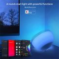 Smart Table Lamp for Living Room, WiFi Bluetooth Portable Light, Rechargeable RGBWW Led Dimmable Bedside Lamp, App Control Compatible with Alexa and Google Assistant Night Light for Bedroom. 