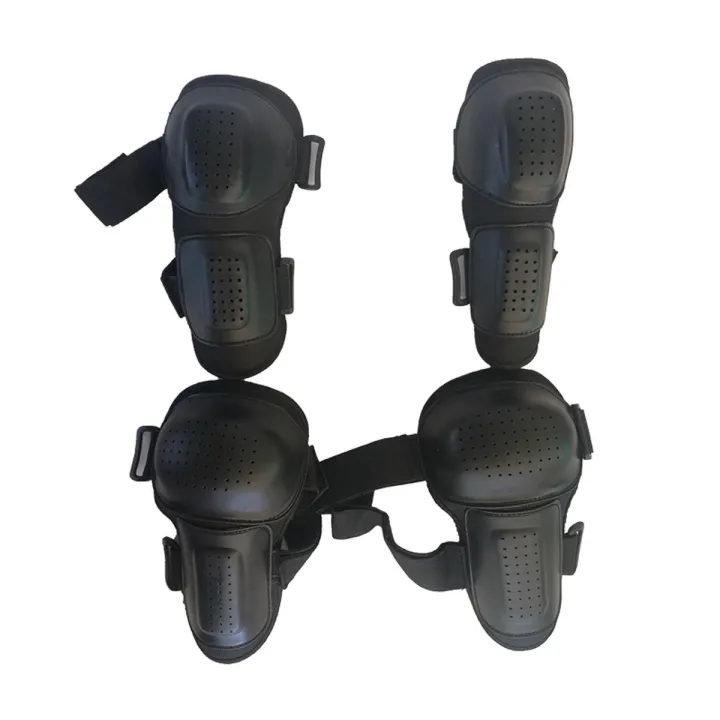Commando_Kit%20Black%204%20piece%20knee%20and%20Elbow%20Protective%20Pads%20-%20Image%202