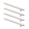 4pcs  20mm, 22mm, Stainless Steel 1.5mm Diameter Quick Release Spring Bars Smart Pins Smart Watch Pins Watch Band Pins. 