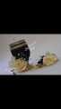 doodh pilai glass/ wedding accessories/ wedding glass/ glass with tray-black. 