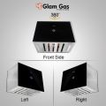 Glam Gas Hood | Island Glow | Kitchen Hood | Chimney. 