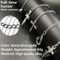 Alloy Kurapika 5 Ring Chains Bracelet Jewelry Rings Cosplay Party Silver. 