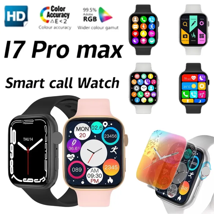 i7%20Pro%20Max%20Smart%20Watch%20-%201.75INCH%20-%20220mAh%20Battery%20-%20IP67%20Waterproof%20-%20Android%20&%20IOS%20-%20Image%202