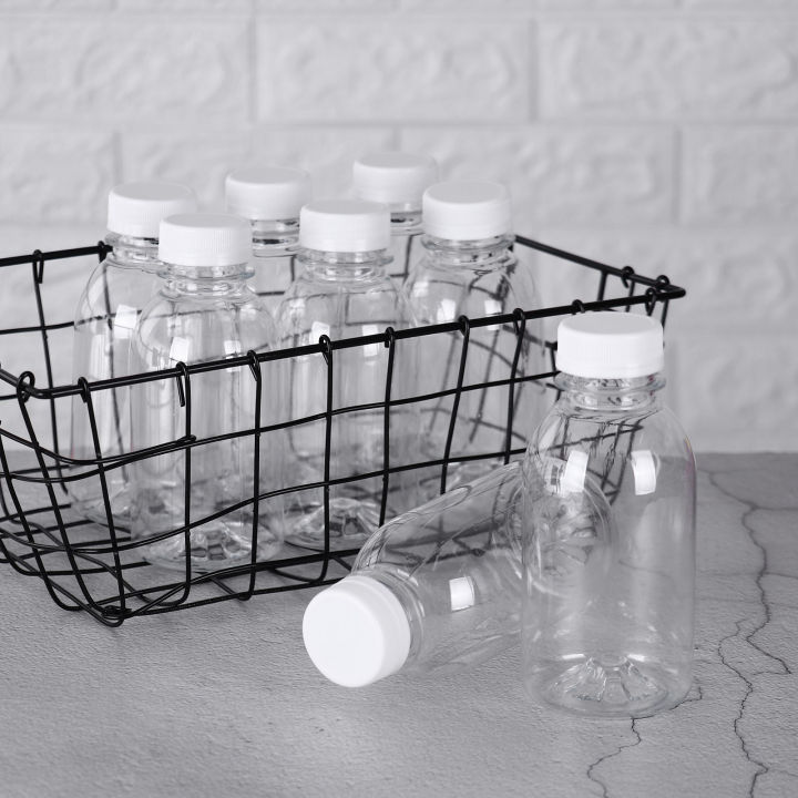 100ml / 250ml / 350ml / 500ml / 1000ml PET Plastic Bottle Milk Fruit Drinking Cups Juice Plastic Bottle Milk Tea Bottle Clear PET Bottle