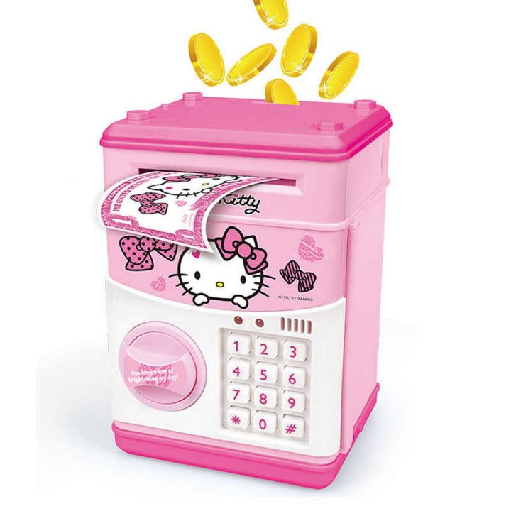 Bank Atm Machine Toy - Hello Kitty (Pink)