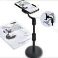 Tiktok, sketch and Art drawing, and YouTube videos creator Compatible Compact Lightweight Mobile Smart Phone Tripod Stand - Black. 