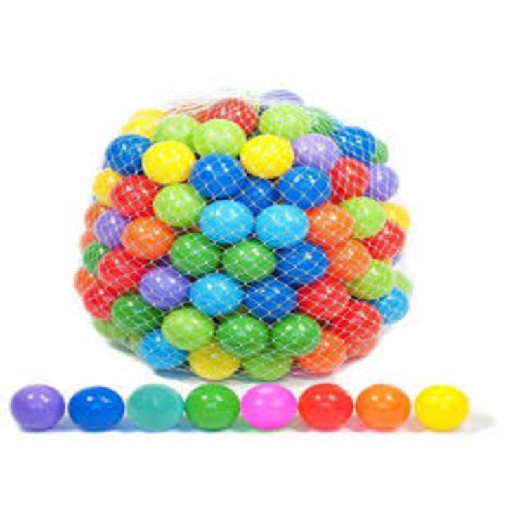 Kids Soft Plastic Balls PACK OF 50 BY HK DEALER