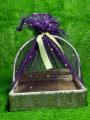 Empty Gift basket  for wedding/engagement/birthday/any event with free Purple net by maxify store. 