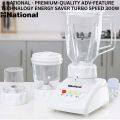 Premium Quality Juicer Machine 3-in-1 Heavy-Duty Power Blender and Grinder with Ice Crushing and Variable Speed Settings ( milkshake jug+ grinder+ blender ) heavy motor original copper winding 1.5L High-Quality Food Processor. 