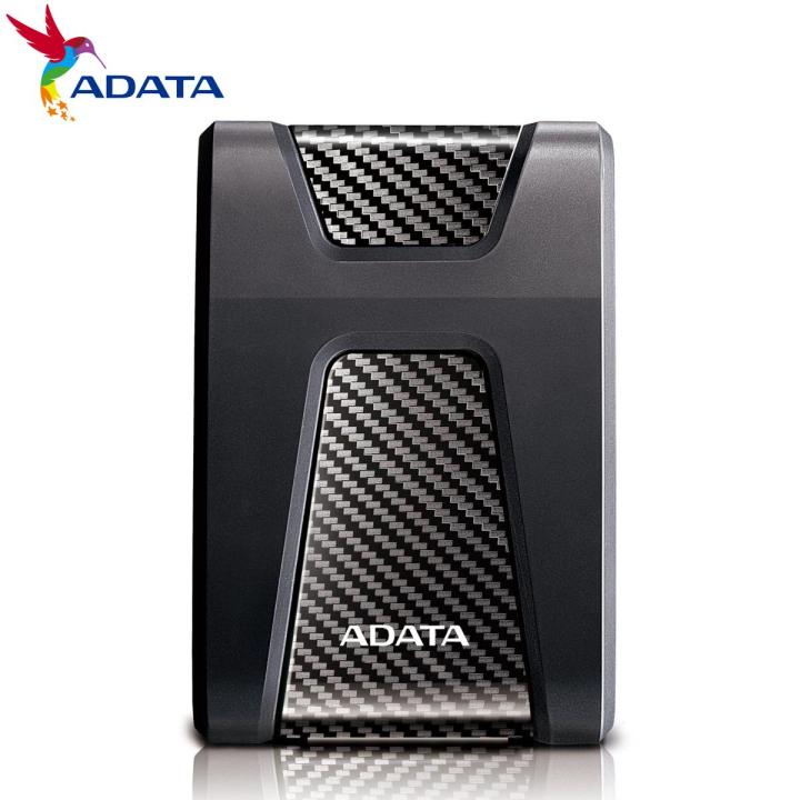 ADATA 4TB HD650 USB 3.2 Portable External Hard Drive Anti-Shock - Black
