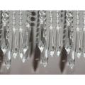 LONIO Chandelier Drops Parts Cut Glass Icicles Crystals Droplets Beads Antique Christmas Tree Decorations Light Lamp Parts. 