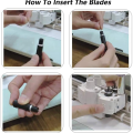120 Blades, Compatible with Explore for Cutter, 45 Degree Cutting Replacement Blade. 