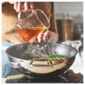 IKEA Wok Stainless Steel Non-Stick Coating. 