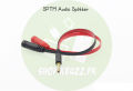 SPTM Audio Splitter 3.5mm Plug Jack Stereo Audio Splitter Earphone Headset Mic Cable Adapter Connector Noodle Extension Cord| Shopikbuzz. 