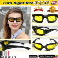 Wiley X Night Vision Glasses - HD Anti Glare Night Vision Driving Glasses - Car Driving Glasses Night Vision Glasses Protective Gears Sunglasses - Night Vision Drivers Goggles - Yellow. 