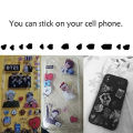One piece uncut sticker sheet set. 
