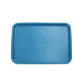 Fast Food Tray Commercial Plastic Rectangular Canteen Hamburger Shop Serving Food Serving Plate Restaurant Thickened Anti-Slip Tray. 