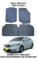 HONDA CITY 2009-2018 PVC/LATEX/RUBBER CAR FLOOR MAT 3PIC. 