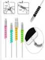 Silicon USB Cable Protector Charger Wire Saver 1 Pieces Covering Set Earphones Winder with Spiral Shape Clip for Android/Laptop/Charging Cords. 