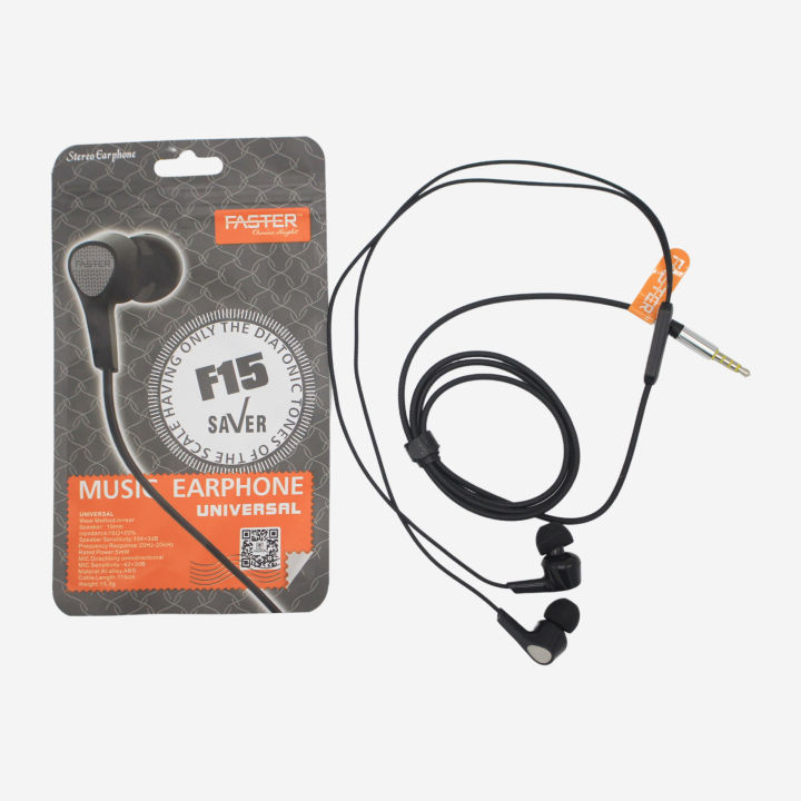 FASTER F-15 ORIGINAL 2IN1 WITH MIC HANDSFREE