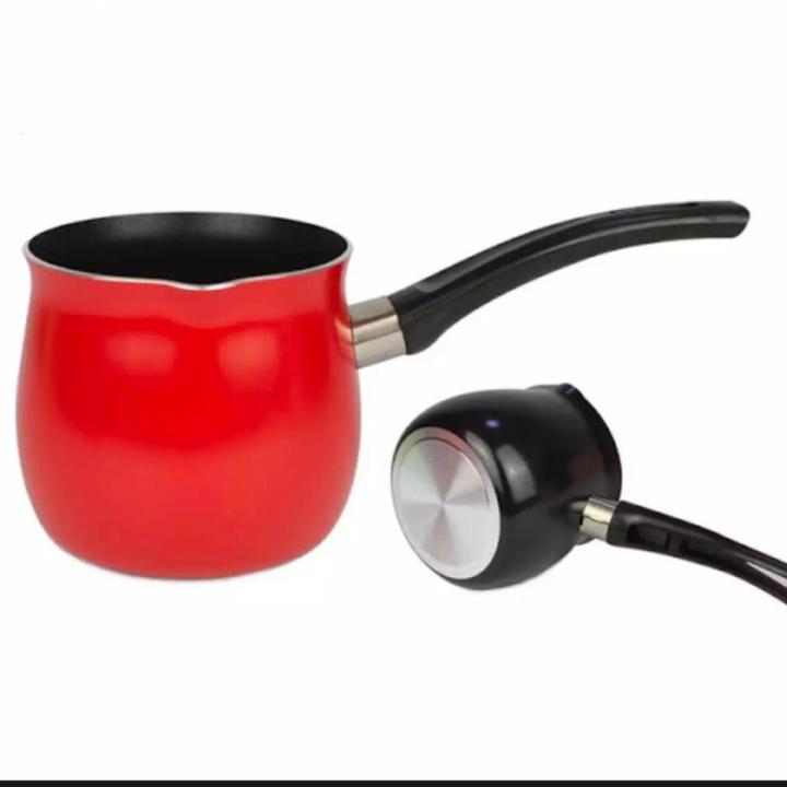 Mini Nonstick Pan for Chocolate Milk Sauces Soup Pots and Coffee Warmer