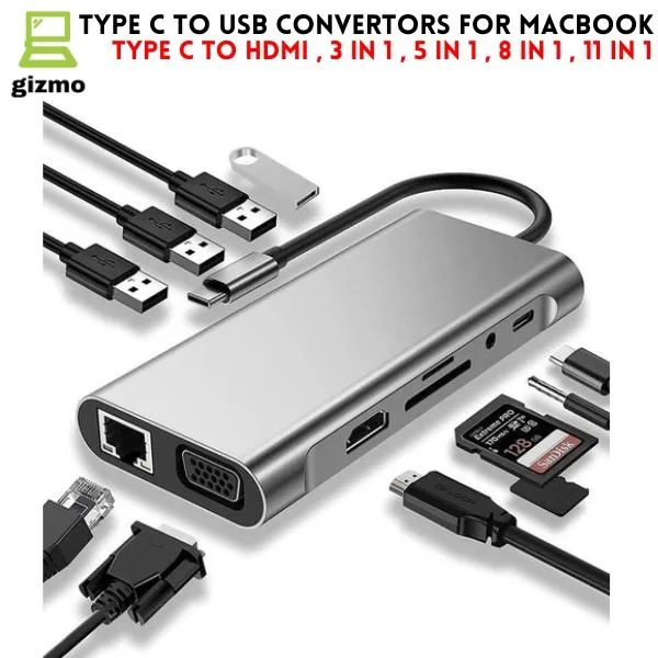 TYPE%20C%20Converter%20USB%20Hub%20Type%20C%20Hub%20Type%20C%20Docking%20Station%208%20in%201/%2011%20in%201%20Adapter%20-%20Image%202
