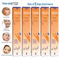 Pack of 5 - Clobewate Kojic Acid Cream for All Skin Types - Moisturizing Skincare Solution with the Power of Kojic Acid - Exclusive Combo Offer. 