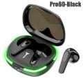HLstar® Pro60 Air buds TWS Bluetooth Earphones Wireless Headphones Mini Gaming Headset Sports Waterproof Airpods Bass Stereo Handsfree Earbud with Microphone For Xiaomi iPhone. 