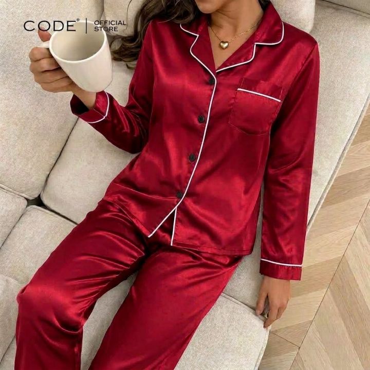 Code%20Plain%20Silk%20Night%20Dress%20For%20Girls%20-%20Silk%20Night%20Suit%20For%20Women%20Girls%20-%20Silk%20Sleepwear%20For%20Women%20-%20Silk%20Night%20Wear%20For%20Women%20-%20Pjs%20For%20Women%20-%20Image%204