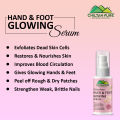 Hand & Foot Glowing Serum - Exfoliates Dead Skin. 
