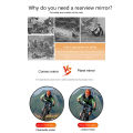 HD Bicycle Rearview Mirror Arm Wrist Strap Safety Rear View Cycling Accessories MTB Road Bike Mirrors. 