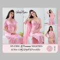 6 Pieces - Night Suit / Night Dress / Night For Women. 