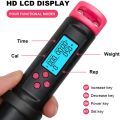 Jump Rope with Counter for Fitness,Digital Weight Calories Time Skipping Rope for Exercise,Adjustable Speed Rope,Pink. 