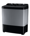Dawlance DW6570 Twin Tub Semi Automatic Washing Machine – Glass Lid, Grey Finish, Powerful Pulsator Cleaning. 