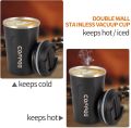 Temperature Display Indicator Sipper 510ML Vacuum Insulated Stainless Steel Tea Coffee Mug Thermos Flask Travel Mug - Tumbler with Flip Lid Mesh Filter Hot and Cold. 