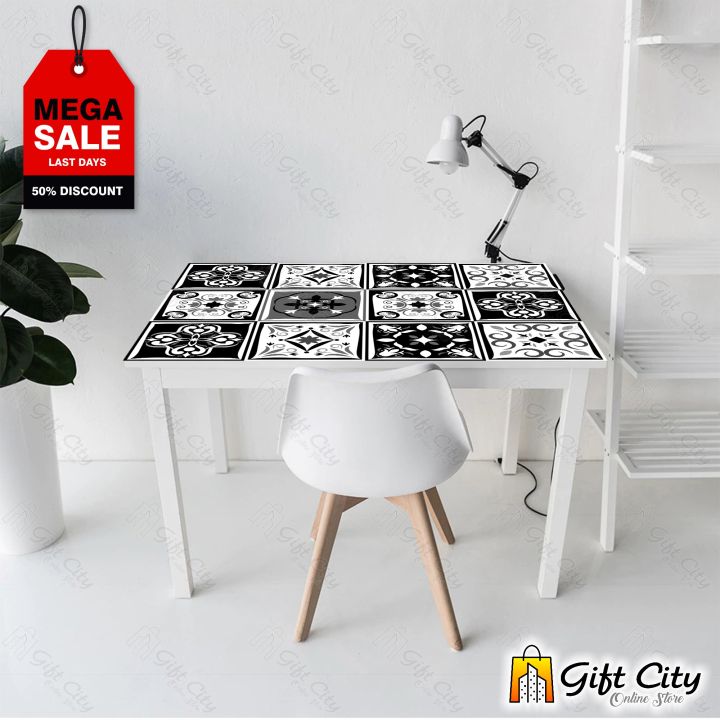 Gift%20City%20Presents%20Black%20and%20White%20Multi%20Pattern%20Design%20Wall%20Decorative%20Self%20Adhesive%20Tile%20Stickers%20Multiple%20Quantity%20-%2012x12%20cm%20for%20Bathroom%20Kitchen%20Wallpaper%20Decoration%20-%20Gift%20City%20-%20Image%207