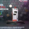 Turbo TR-Metal Earphone Super Bass Black. 