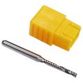 3X 2mm x 15mm Carbide Single Flute Spiral End Mill CNC Router Bit. 