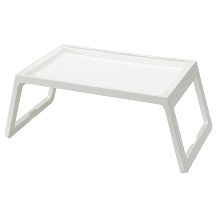 IKEA, KLIPSK Bed tray, Plastic Multifunctional  Adjustable Folding  Portable Laptop Desk /Table Stand  Breakfast Serving Bed Tray