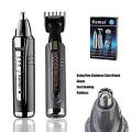 Personal Care Kemei KM-6511 2-in-1 Electric Nose Hair Trimmer Multifunctional Beard Trimmer Shaver Men Clipper Hair Remover Machine. 