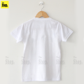 The Shop - White Cotton Round Neck Basic T Shirt For Men - RN-W1. 