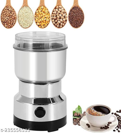 Stainless Steel Mini Electric Grinder Grinder For Spices, Masala Coffee