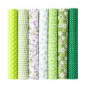 7pcs Patches Mixed Style Cotton Fabric Floral Print Cloth Material Sewing Patchwork Vintage cloth. 
