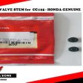 SEAL VALVE STEM for CG125 HONDA GENUINE. 