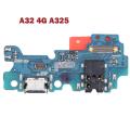 USB Charger Port Jack Dock Connector Charging Board Flex Cable For Samsung Galaxy A32 4G A325 / A32 5G A326. 