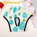 Dog Period Panties Breathable Reusable Dog Menstrual Pants with Cute Prints for Cats Dogs Hygiene Pet Diapers for Dog Diaper with Absorbent Pads. 